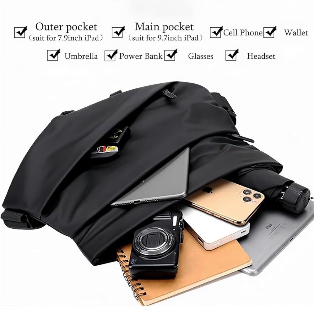 Versatile Expandable Backpack - Waterproof Crossb… - image 6